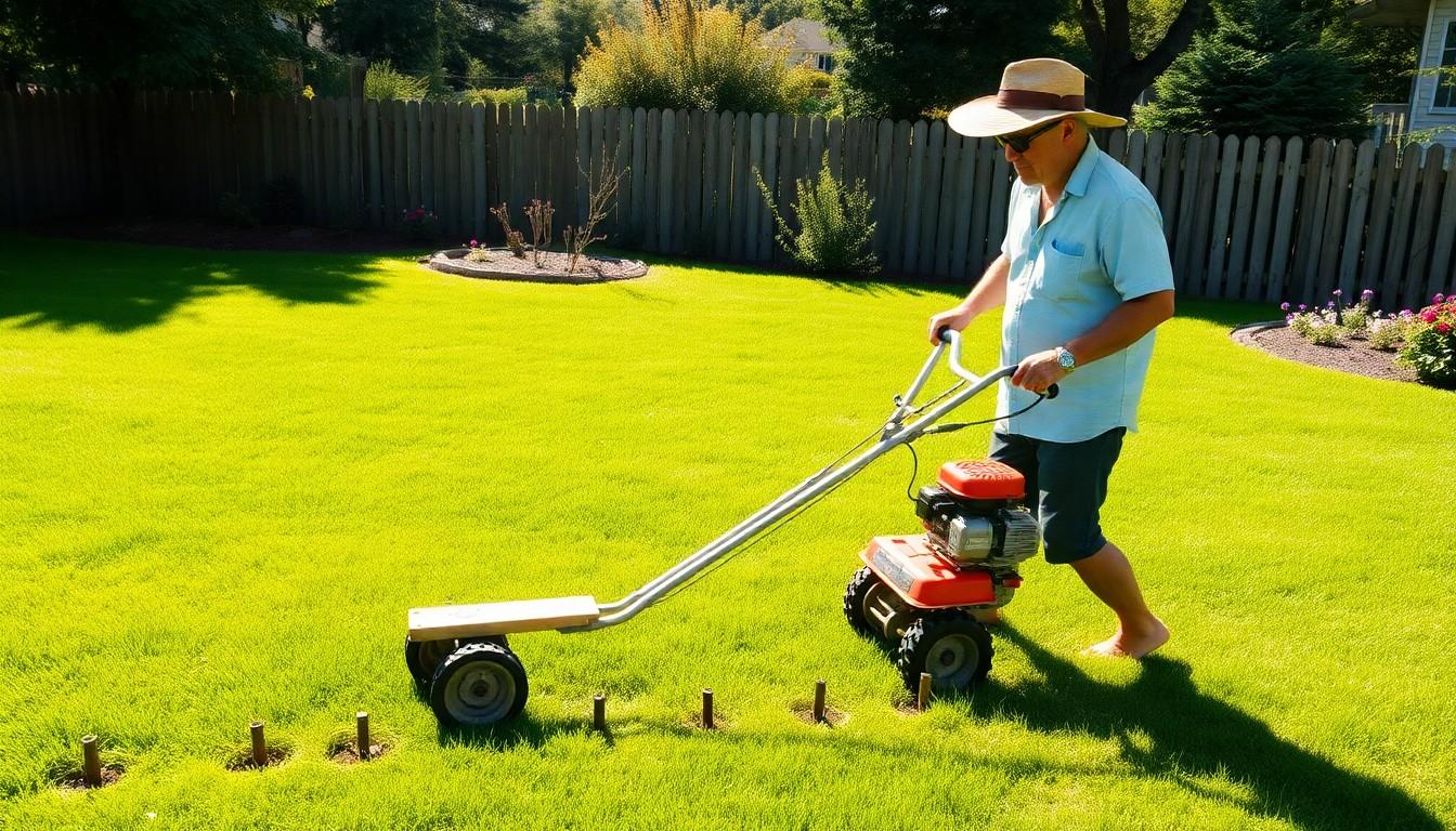Aerate Lawn cost guide