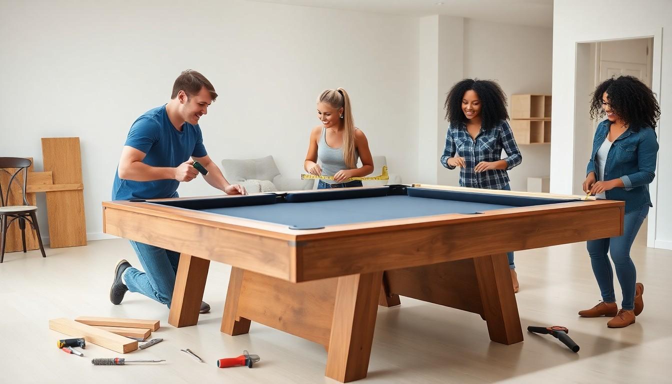 Assemble a Pool Table cost guide