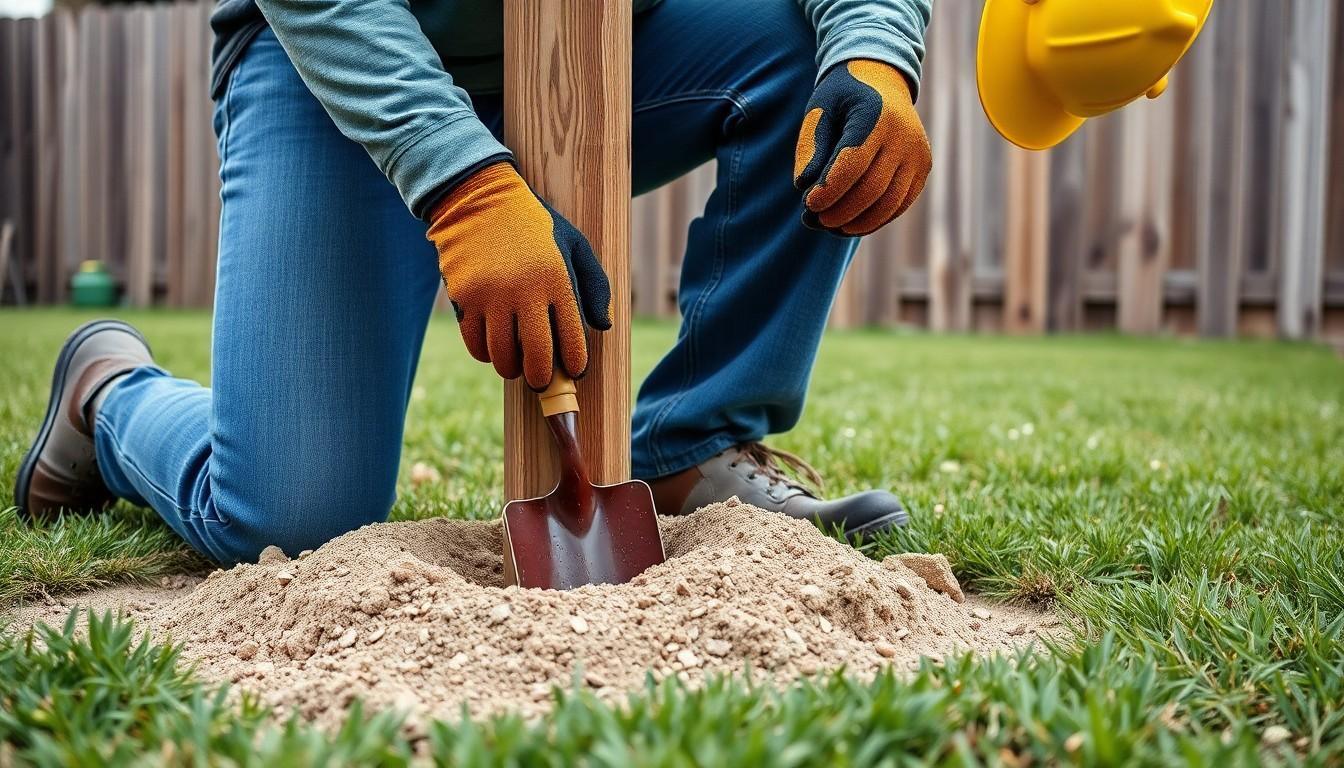 Backfill Post Hole cost guide