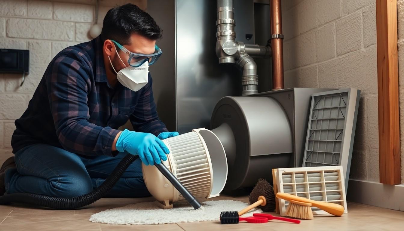 Clean a Furnace Blower cost guide