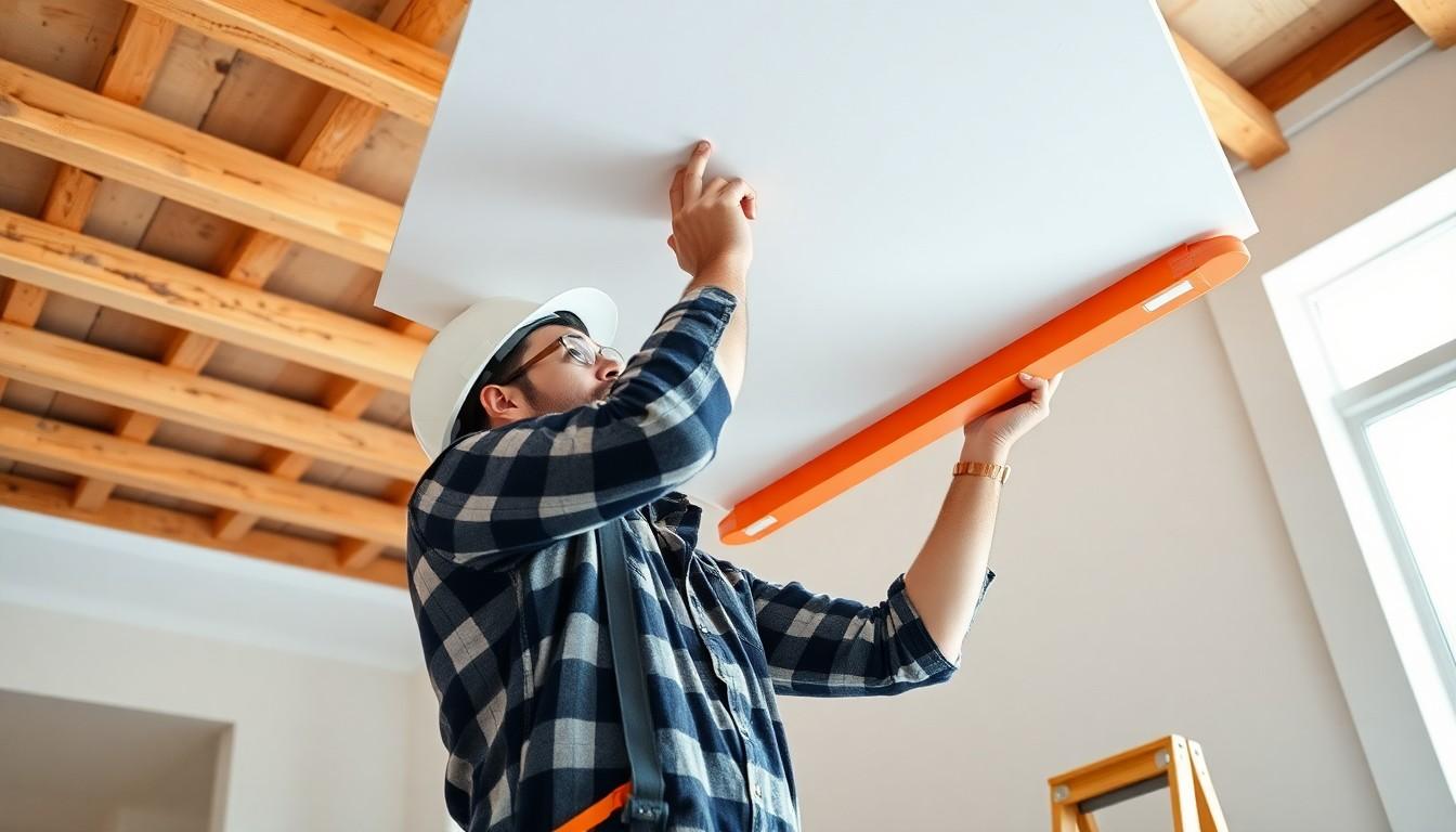 Install Ceiling Drywall cost guide