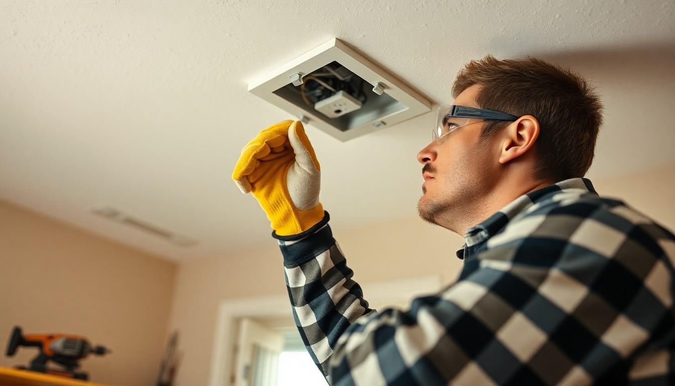 Install Ceiling Outlet Box cost guide