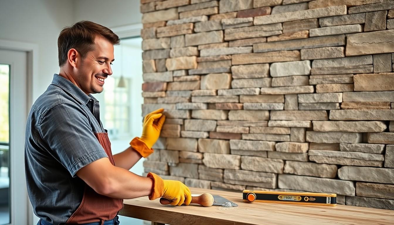 Install Veneer Stone cost in Austin