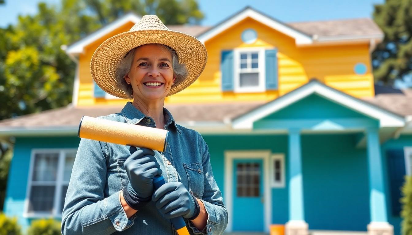 Paint House Exterior cost in Los Angeles