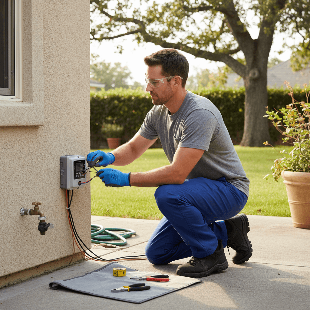 Install Smart Sprinkler Controller
