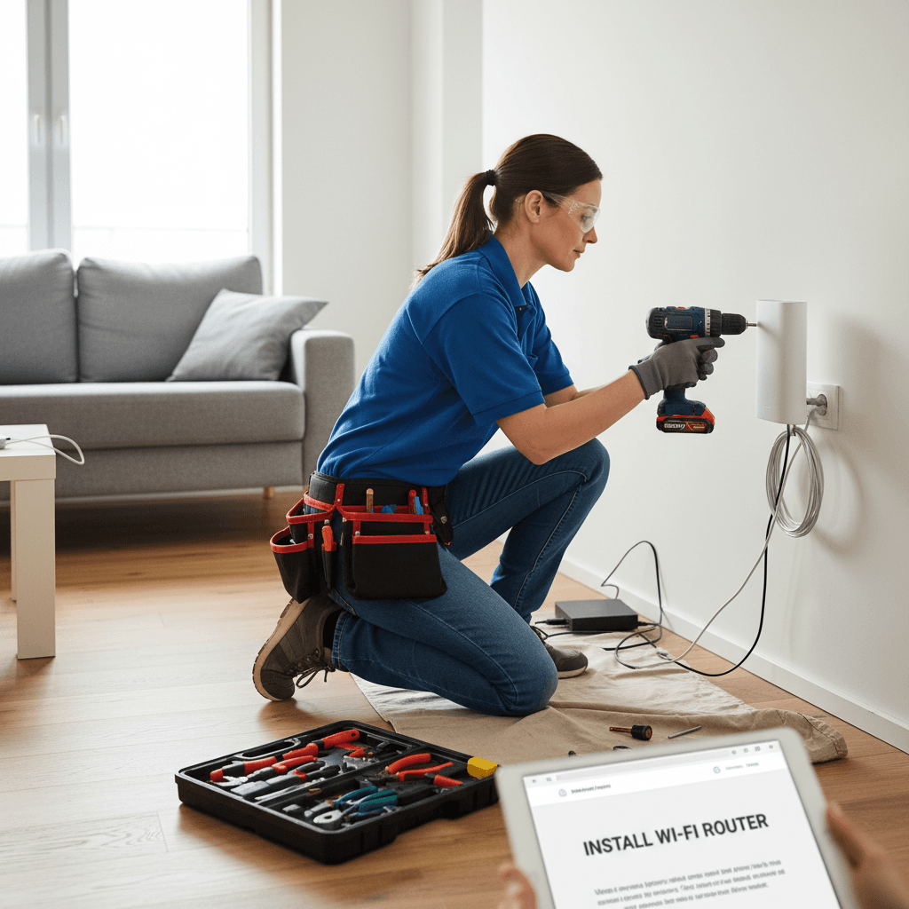 Install Wi-Fi Router