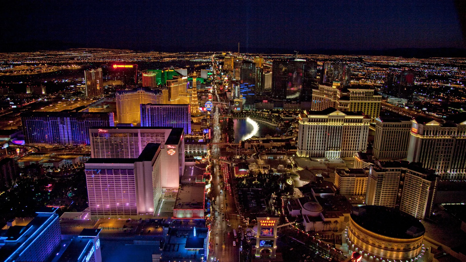 Las Vegas, NV skyline background